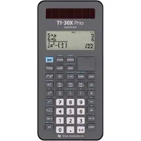 Texas Instruments Ti 30x Prio Mathprint Calculator Noir