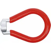 Bgs Clé de rayons rouge 3,45 mm (0,136")