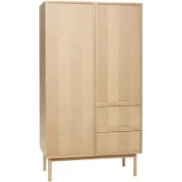 Hubsch Armoire en chêne - naturel