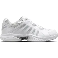 K-Swiss Chaussures de Tennis K Swiss Women Receiver V Omni White Vapor Blue Silver-Taille 41
