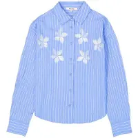 Garcia femme Chemise, XL, Bleu