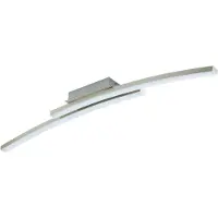 Eglo Plafonnier LED Fraioli-C nickel mat courbé