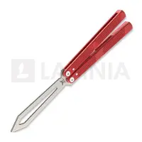 Flytanium Couteau papillon d'entraînement Zenith Trainer 2.0 - Lava Red / Stonewash