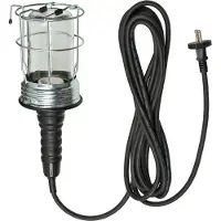 Brennenstuhl 1176460010 Gummi-Handleuchte GH 20 Werkstattlampe 60W
