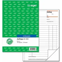 Sigel Ordre carnet à souche AU525