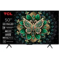 TCL 50C69K TV 127 cm (50") 4K Ultra HD Smart TV Wifi Métallique