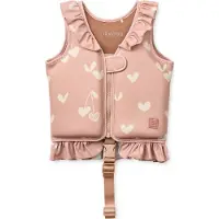 Liewood Gilet de natation - 15-19 kg - Dove - Cœurs/Pale Toscane - - UneTaille - Gilet de natation
