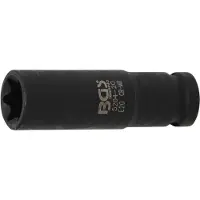 Bgs Llave de vaso de impacto E-Torx, larga entrada 12,5 mm (1/2") E20