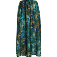 IZIA Jupe bleu / turquoise / vert / orange