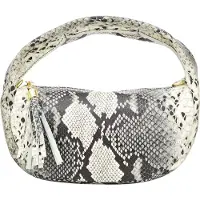 FELIPA Sacs à main gris / noir / blanc