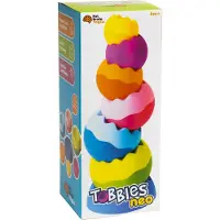 FAT BRAIN Tobbles Neo Shape Stacking Balls Multicolore Enfants