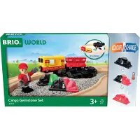 BRIO Set de train de marchandises avec changement de couleur / Set de train magique en bois pour enfants à partir de 3 ans