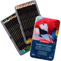 Derwent Metallic Box Chromaflow Pencil 24 Units Multicolore Enfants