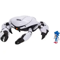 Sonic Movie Zestaw mini figurek Sonic - Film 3 od SEGA z interaktywnym otoczeniem
