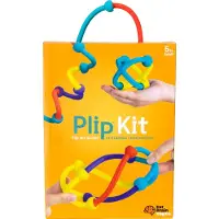 FAT BRAIN Plip Kit Ensemble de formes de connexion en silicone 45 pièces
