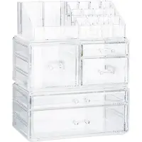 Relaxdays Organisateur cosmétique 21 compartiments