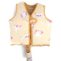 Filibabba Gilet de natation - 1-2 ans - UV50+ - Unicorn Rivages - - UneTaille - Gilet de natation