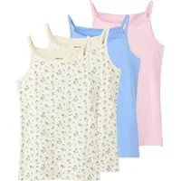 Name it Maillot de corps ivoire / azur / olive / rose