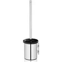kela Brosse WC Kela Alor Fixation Murale 45 Black