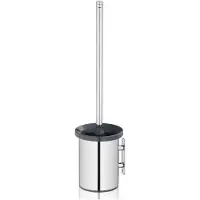 kela Brosse WC Kela Alor Fixation Murale 45 Dark Grey