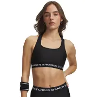 Under Armour Crossback Medium Impact Sports Bra Noir XL Femme