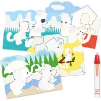Djeco Set de peinture à l'eau Jouer dans la nature,