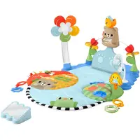 Fisher-Price Tapis de Jeu d'Eveil - 3-in-1 Kick et Sway - - UneTaille - Tapis d'éveil