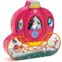 Djeco Puzzle Le carosse d'Elise 54 pcs