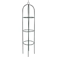 Nature Obélisque pour plantes grimpantes vert H190 cm