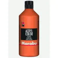 Marabu Peinture acrylique Acryl Color 013 orange 500 ml (500 ml)