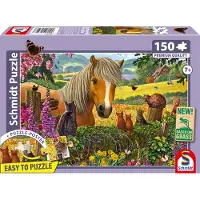 Schmidt Spiele Puzzle Mignons Visiteurs dans la Prairie - Posters