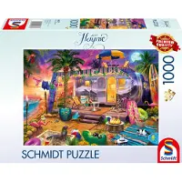 Schmidt Spiele Puzzle Jeff Haynie - Roulotte - 1000 pièces