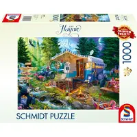 Schmidt Puzzle - SPIELE - La caravane dans les montagnes - 1000 pièces - À partir de 12 ans