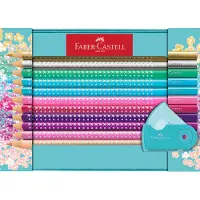 Faber-Castell Sparkle Boîte en métal - Couleurs/Épingles - 20 pi - - UneTaille - Set de Coloriage