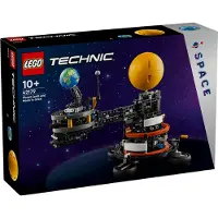 LEGO Earth And Luna Planet In Orbit Construction Game Doré Enfants