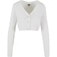 Urban Classics Cardigan 'Feather' blanc