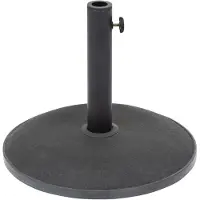 Hespéride Pied En Béton Pour Parasol Droit 15 Kg Noir -