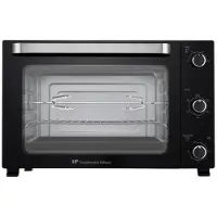 Continental Edison Mini-four électrique à chaleur tournante - - CEMF60B3 - Noir - L60 x H39 x P 48 cm