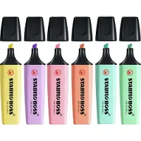Stabilo Boss Pastel lot de 6