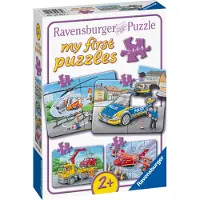 Ravensburger 5631 Puzzle Mes véhicules d'intervention 2/4/6 pièces 5631