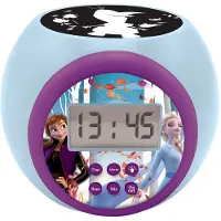 Disney Frozen Réveil projecteur Reine des Neiges