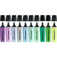Stabilo Boss Arty Line Lot de 10 surligneurs fluorescents