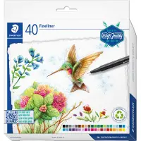 Adlibris Triplus Fineliner Marker Pen Multicolore