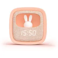 Mobility On Board MOB Réveil avec Lumière Billy Clock Rose