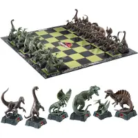 Noble Collection Jurassic Park Chess Board Game Doré Enfants
