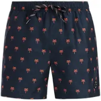 Protest Shorts de bain 'Mascot' bleu marine / melon / blanc