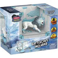 Schleich ELDRADOR CREATURES, Grotte de Combat, Lion de glace, référence 42766