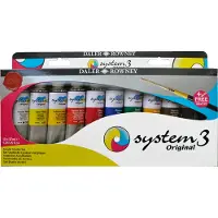 Adlibris System3 Acrylic Studio Set 10x37 ml (37 ml)
