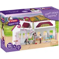Schleich Horse Club - Happy Horse Hôpital - 64 Parties - 42787 - - UneTaille - Jouets