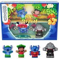 Fisher-Price Little People Zestaw Mini Figur Lilo i Stitch 4szt 7 cm